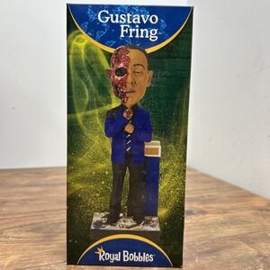 Breaking Bad Gus Fring Face Off Resin Bobblehead By Royal Bobbles New In Box